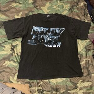 Billy‎ Joel 98'-99' Tour Graphic Tee Vintage Galumo Tag Men's L/22